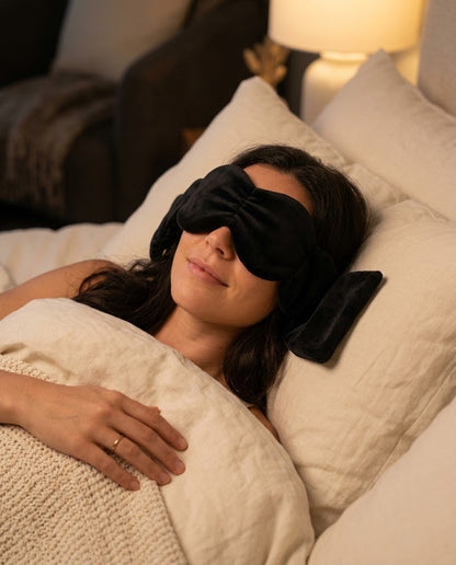 Snoozeout Cocon: Verzwaard Slaapmasker