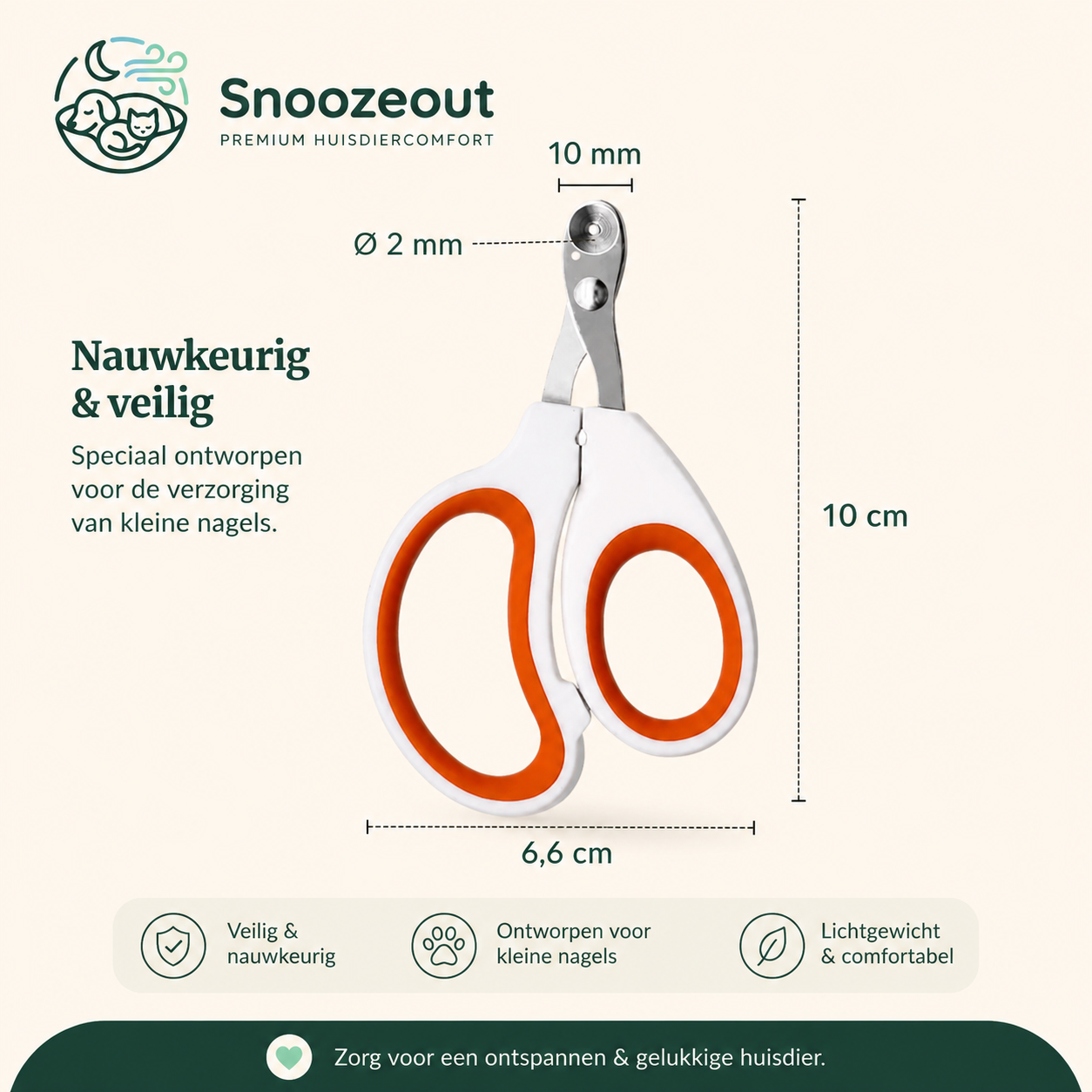 Veilige Nagelschaar voor Kleine Huisdieren
