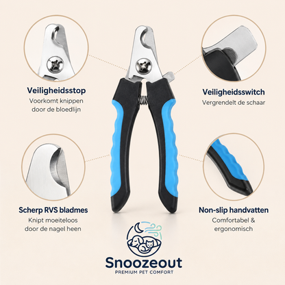 Nageltrimmer met Veiligheidsstop voor Hond & Kat