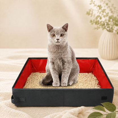 Draagbare Kattenbak voor Onderweg