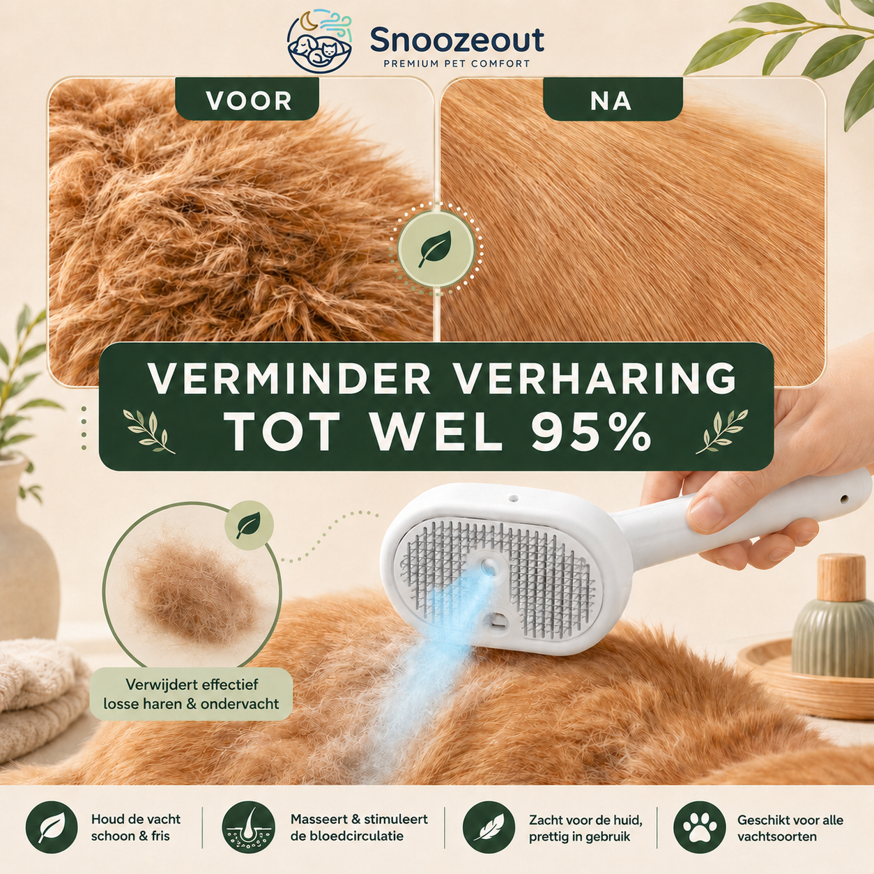 Frisse Vacht Starterset - Borstel & Shampoo Druppels
