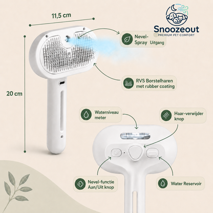 Frisse Vacht Starterset: Borstel & Shampoo Druppels