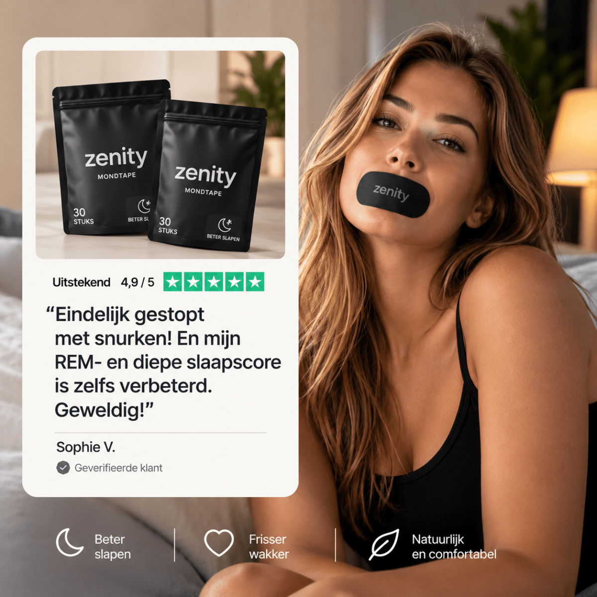 Zenity Anti-Snurken Mondstrips