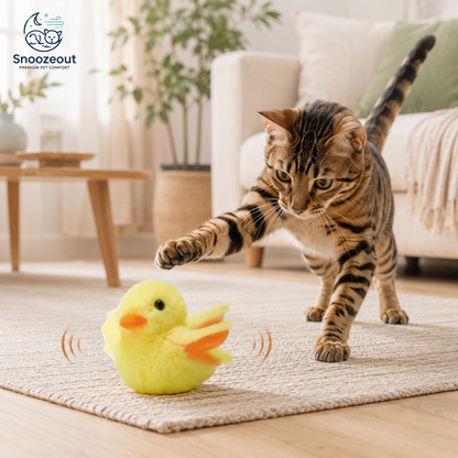 Interactief Vogelspeeltje voor Katten