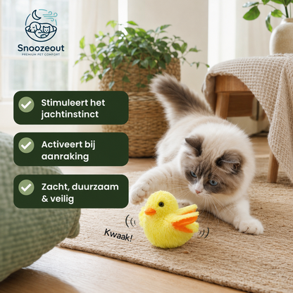 Interactief Vogelspeeltje voor Katten