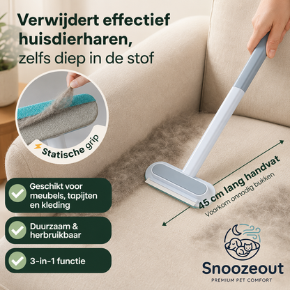 3 in 1 Haarverwijderaar voor Meubels & Kleding