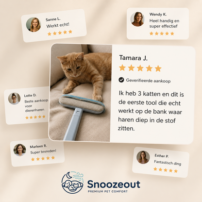 3 in 1 Haarverwijderaar voor Meubels & Kleding