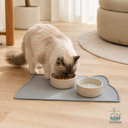 Antislip Placemat voor Voer en Drinkbak