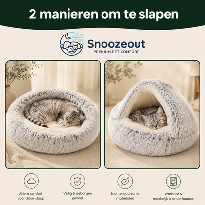 Zacht Slaapnest voor Kat & Kleine Hond