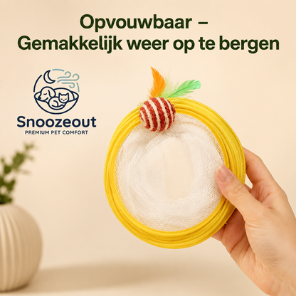 Opvouwbare Speeltunnel voor Katten