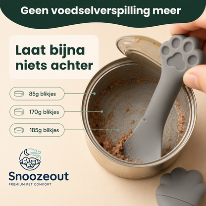 Blikvoer Bewaarset met Deksel en Lepel