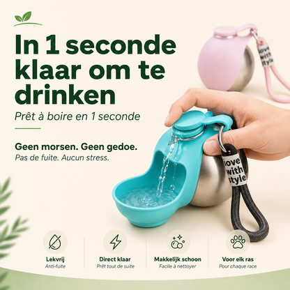 Honden en katten waterfles