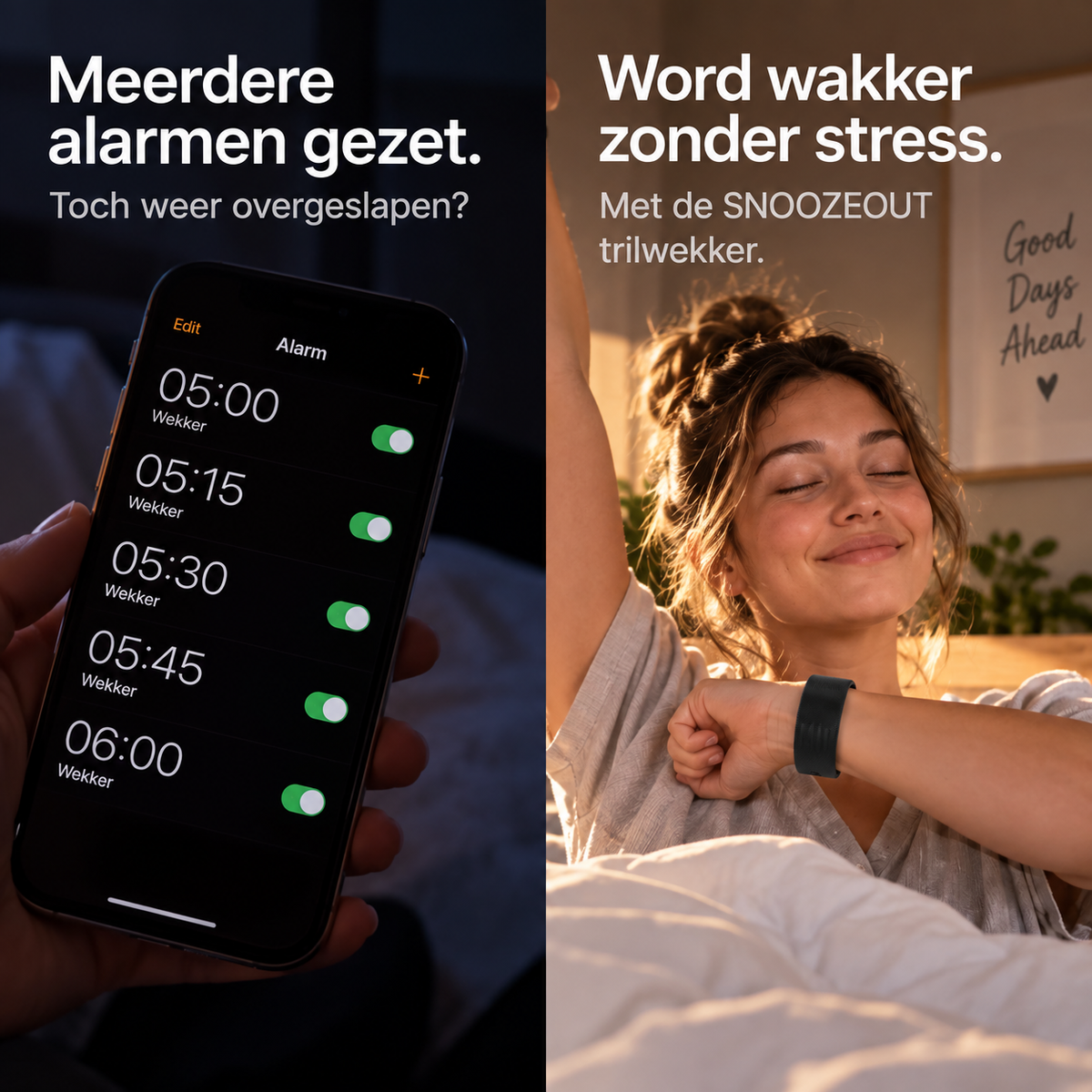 Snoozeout Pulse: Stille Trilwekker
