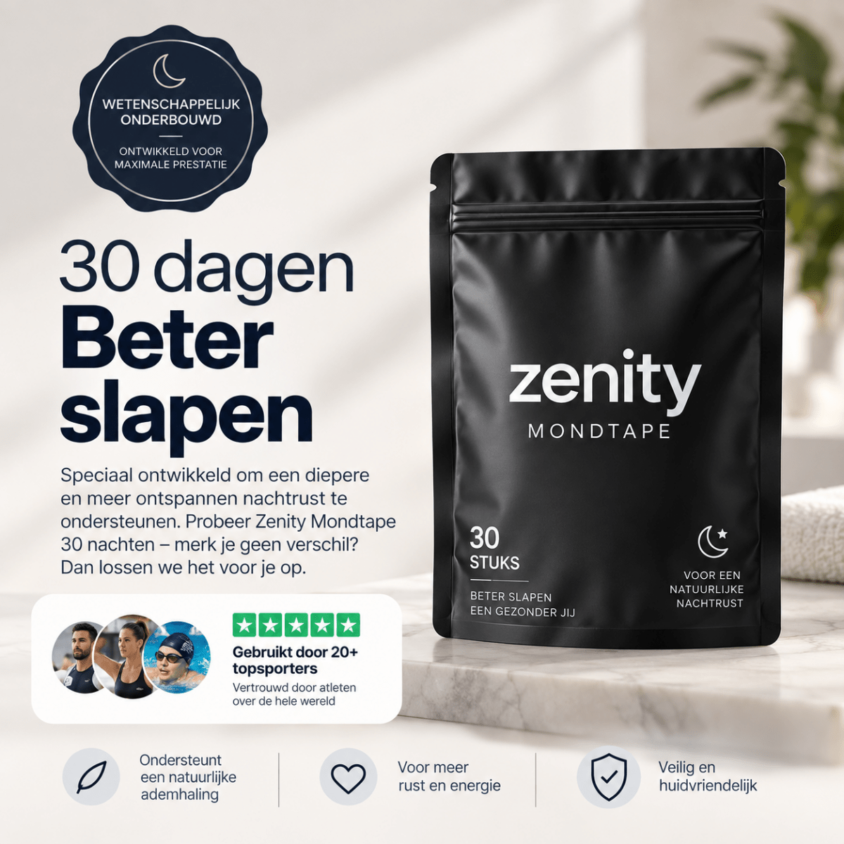Zenity Anti-Snurken Mondstrips