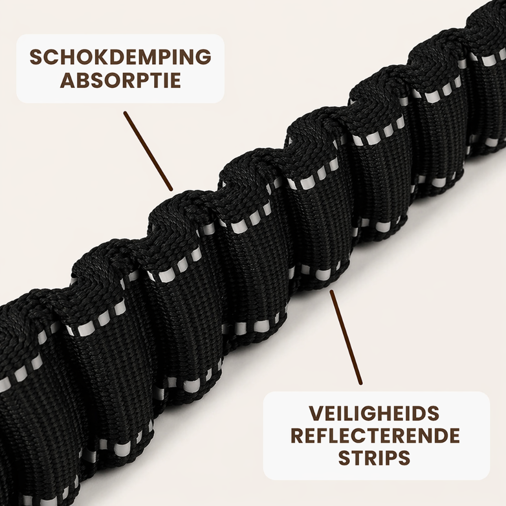 Schokdempende Elastische Leiband – Snoozeout