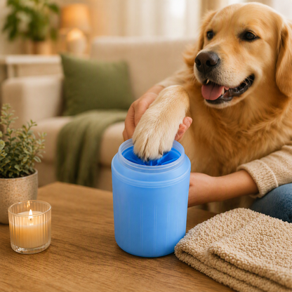 Pootreiniger voor Honden na de Wandeling