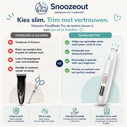 Snoozeout Stille Precisietrimmer met LED-Verlichting
