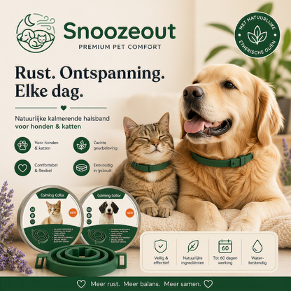 Kalmerende Halsband voor Hond & Kat