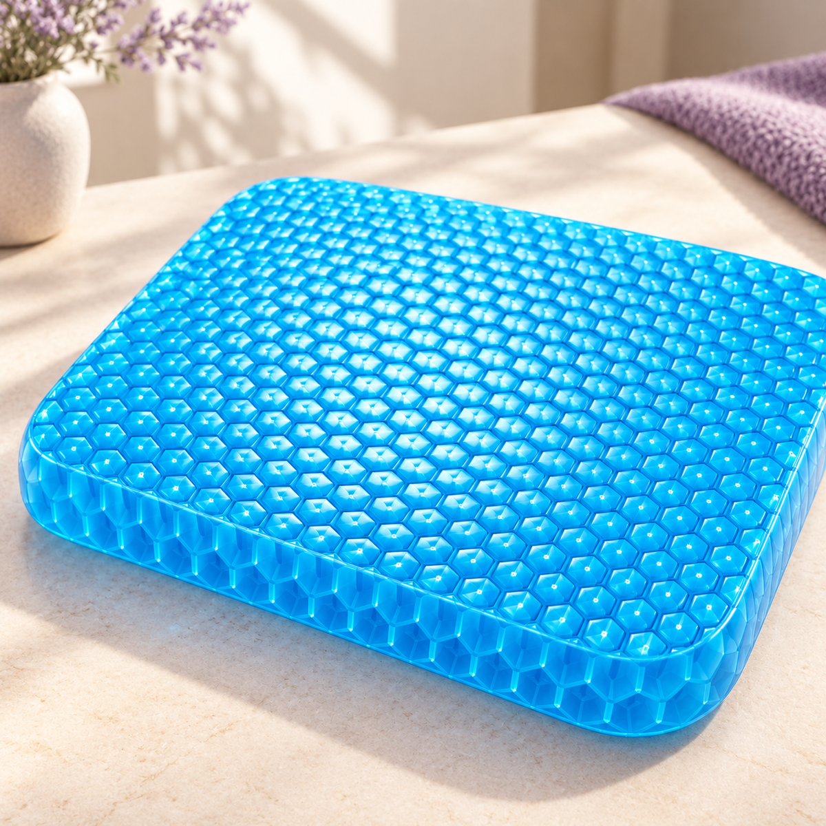 Snoozeout Ease: Gelzitkussen — detailfoto