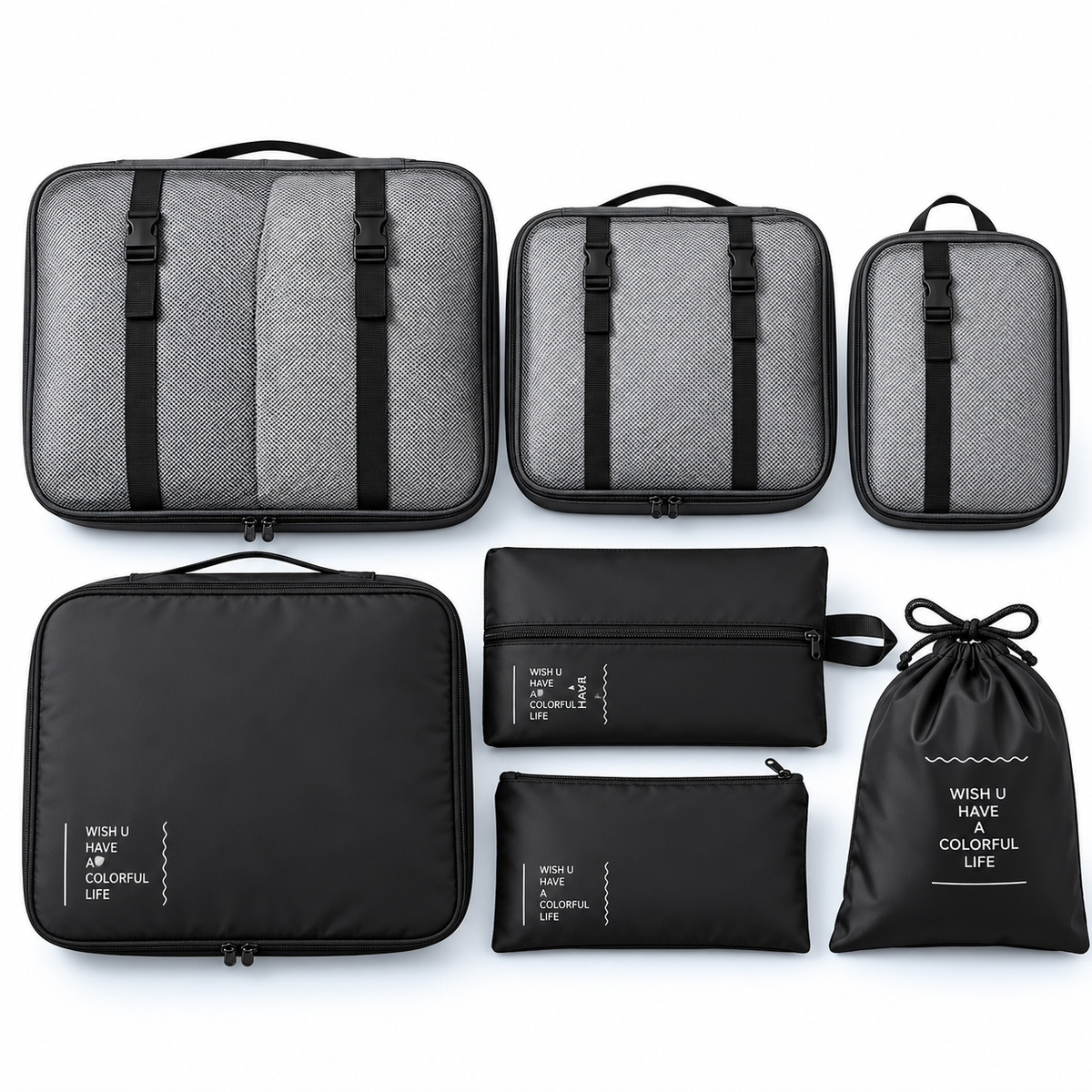 Snoozeout Order: Reisorganizers — 7-delig / Snoozeout Order : Organisateurs de voyage — 7 pièces