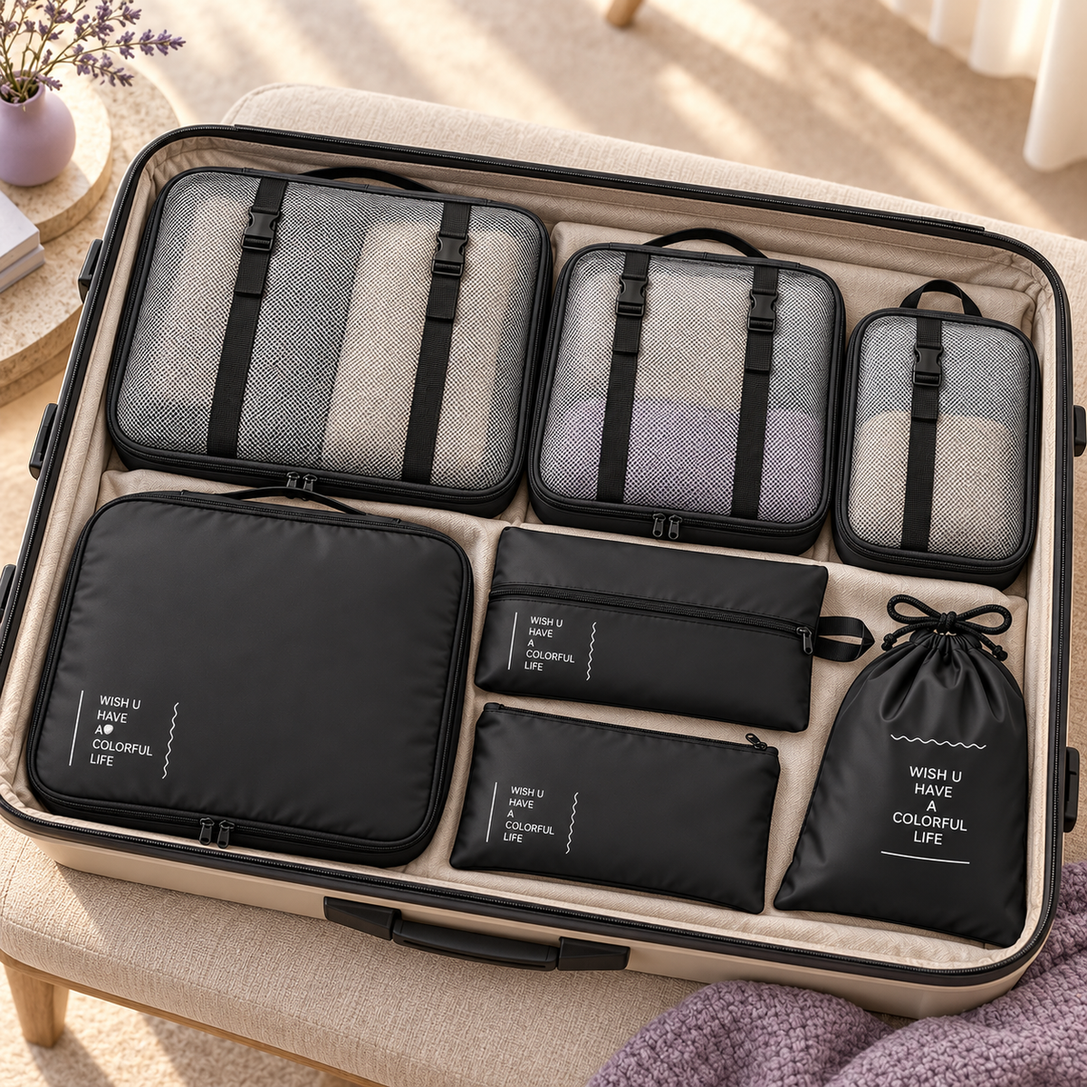 Snoozeout Order: Reisorganizers — 7-delig — gebruikssituatie