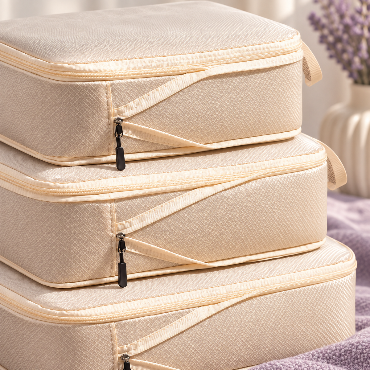 Snoozeout Pouch: Compressie-organizers — 3-delig — detailfoto